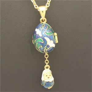 Russian Easter handmade eggs Faberge egg pendant fashion design high quality